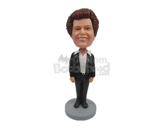 Custom Bobblehead Neat Dapper Male In Semi Formal Attire - Leisure & Casual Casual Males Personalized Bobblehead & Cake Topper Custom Bobblehead Neat Dapper Male In Semi Formal Attire - Leisure & Casual Casual Males Personalized Bobblehead & Cake Topper